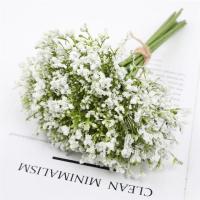 12pcs Flores Artificiales De Gypsophila Blanca Para Boda Decoración De Mesa Y Vaso Flores Falsas Para Hogar Y Vase - details 0