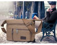 Bolso de hombro de lona para hombre, bandolera informal de viaje, de lujo, a la moda, de alta calidad - details 5