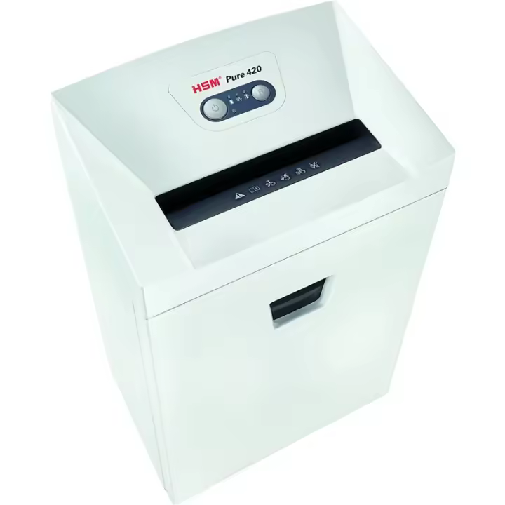 HSM Pure 420 triturador de papel Corte en partículas 56 dB 24 cm Blanco - 1