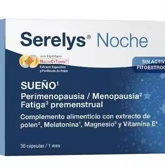 Serelys Noche Complemento Para Regular El Sueño 30 Cápsulas - 1