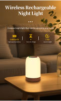 Lámpara De Noche LED RGB Recargable Táctil Colorida Regulable Portátil Linterna De Modo Con Batería De 1500mAh Para Mesa De Noche - details 5