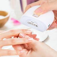 Afeitadora Eléctrica Portátil Con Iluminación Auxiliar Mini Herramientas De Manicura Para Adultos Y Niños Cortador De Uñas Automático - details 8