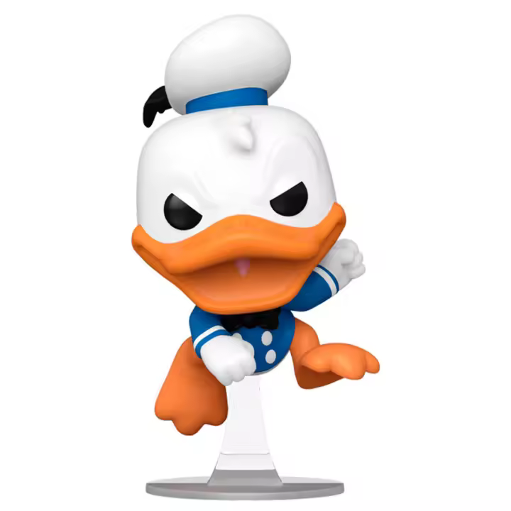 Figura Pop Disney 90Th Anniversary Angry Donald Duck-Figura de Vinilo Coleccionable - Idea de Regalo- Mercancia Oficial - Juguetes para Niños y Adultos - Movies Fans - Muñeco para Coleccionistas y Exposición - 1