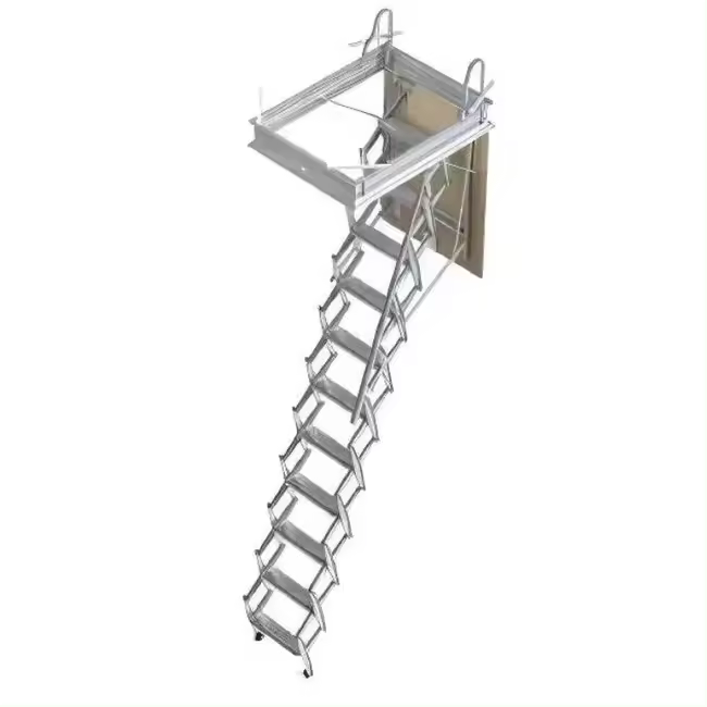 Escalera Retractil Manual  Ático 70x100 cm Alto=280 cm - 1