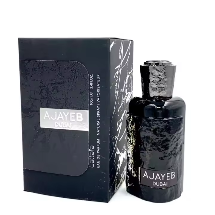 LATTAFA AJAYEB DUBAI PORTRET BLACK 100 ML ENVIO 24H PERFUME ORIGINAL - 1