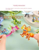Rompecabezas 3D De Animales En Espuma Juguetes Educativos Para Niños Regalos De Cumpleaños Para Invitados Incentivos De Clase Empaque De 12-24 Piezas - details 3