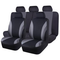 Cubiertas De Asiento De Coche De Estilo Deportivo Universal En Poliéster Protección Para La Mayoría De Los Coches Y SUVs - details 0