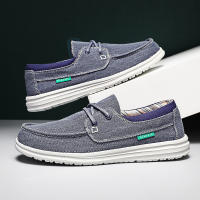 Zapatos De Lona Para Hombre Retro Ligeros Y Confortables Mocasines De Verano Calzado Casual De Negocios Para Primavera/Otoño - details 12