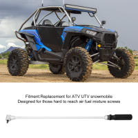 Herramienta De Ajuste De Tornillo Del Carburador Para Motocicleta ATV UTV Snowmobile Angulo De 90 Grados Cabeza Metálica Reemplazo Longitud 18.89 Pulgadas - details 0