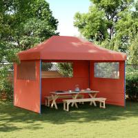vidaXL Tienda de fiesta plegable Pop-Up 3 paredes laterales tienda Color Burdeos,  orange,  Beige y mas - details 2