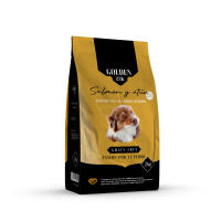 Pienso para Perros Adultos Golden 22k Salmón y Atún Grain Free - Alta Digestibilidad | Super Premium y Sin Cereales | Rico en Omega 3 y 6 - details 0