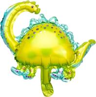 8 piezas de globos de aluminio de dinosaurio 3D, decoraciones para fiestas de cumpleaños de dinosaurios, decoraciones para fiestas en la jungla - details 4