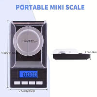 Báscula De Precisión Milligramos USB Potenciado Escala Digital Para Joyería Y Medicamentos Electrónica Portátil Carat Medidor - details 2