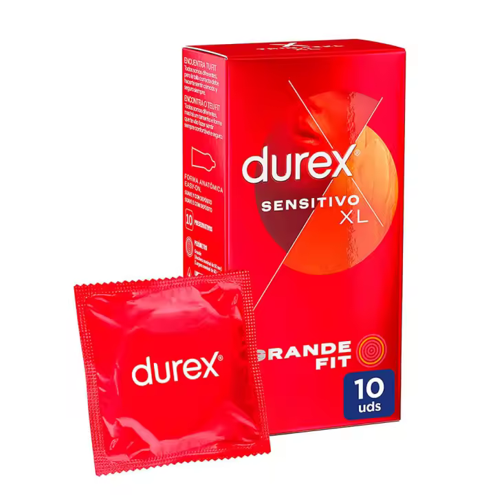 Durex Preservativos Sensitivo Xl 10 Unidades - 1