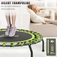 Trampolín Fitness 101cm  Silencioso para Adultos – cama elástica con Manillar Ajustable, Interior y Exterior, Soporta hasta 150 kg - details 1