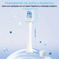 Cabezales De Cepillo De Dientes Reemplazables Compatible Con Philips 4/8/12/16 Pcs Para Adultos Material Plástico - details 1
