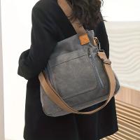 Bolso De Hombro Para Mujer En Lona De Gran Capacidad Bolso Multifuncional De Moda Para Comunicación Al Aire Libre Bolso Cruzado - details 0