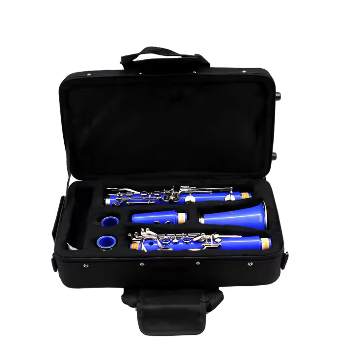 SLADE Clarinete Bb De 17 Teclas En Bakelite Instrumento De Viento Profesional Con Caja Y Fibras Musical Partes De Instrumento - 1
