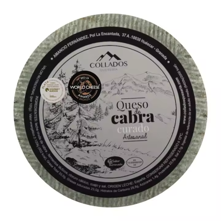 Collados Quesería Queso de cabra curado Sapidum Gourmet - 1