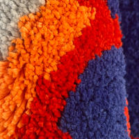 Alfombra De Baño Suave Con Elemento De Letra Sonrisa Tapete De Nubes Tejido De Poliéster Antideslizante Y Resistente Al Desvanecimiento Para Habitación De Invierno - details 6