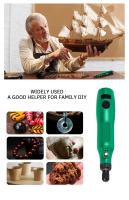 Mini Taladro Eléctrico Recargable Para Grabado Y Polido De Frutas Como Duraznos Máquina De Corte Y Grindjeo Pequeño Para DIY En El Hogar - details 7