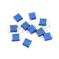 10PCS Potenciometro De Precisión Ajustable Multivuelta Resistencia Trimmer 1K 2K 5K 10K 100K 103 100R Condensador De Compensación - details 0