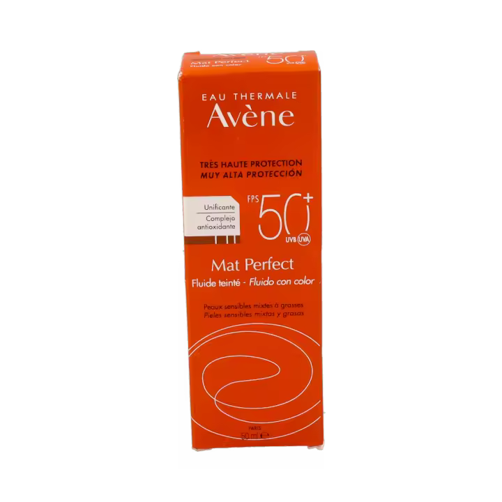 AVENE SOL ULTRA FLUIDO MAT PERFECT COLOR SPF50+ 50ML PK - 1