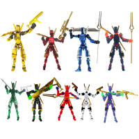 Figura De Acción 13 Titan Multi-articulada Robot Transformable Con Perro Juguete Educativo Para Niños Regalo Ideal - details 10