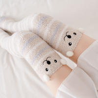 Calcetines Largos De Pierna Para Mujer Suaves Y Cálidos Con Dibujos Animados Comodidad Y Estilo De Calidad Superior - details 6