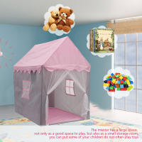 Carpa De Juguete Para Niños Y Niñas Casa De Castilla De Princesa Habitación Infantil Juguetes De Playa Interior Y Exterior Regalos De Navidad - details 2