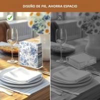 Caja De Pañuelos De Acrílico Transparente 1pc Soporte Para Toallas De Mesa Decoración Para Oficina Hotel Casa - details 1
