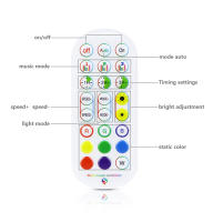 Controlador Inteligente De Luz LED RGB Para Casa Con WiFi Compatible Con Tuya Para Cadena De Luces Neón 12V 5050/2835 - details 3
