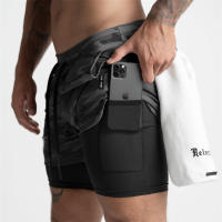 Shorts De Verano Para Hombre Quick Dry Deporte Running Fitness Básquetbol Outdoor Pantalones De Entrenamiento Sueltos Y Transpirables - details 17