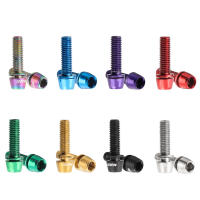 Juego De 6 Tornillos De Manillar Para Bicicleta De Carretera M5x17mm Acero Inoxidable Piezas De Repuesto Para Manillar - details 3