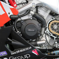 Cubierta De Motor Protección Para Moto Aprilia RSV4 RR 2015-2021 Tuono V4R / V4 1100 GB Racing Compatible Con Modelos 2010-2021 - details 1