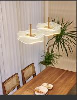 Lámpara Colgante Nórdica LED Para Iluminación Interior Decoración De Hogar Comedor Sala De Estar Escaleras Material Acryl Y Hierro Fuente De Luz LED - details 2