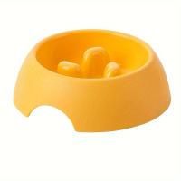 Juego De Alimentos Para Mascotas Sano Platos Lento Alimentador Para Perros Y Gatos Viaje Antisucción Universal PP No Esmerilado - details 4