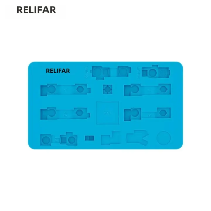 RELIFE RL-004FB Matriz De Puntos IPX-14 Reparación Multifuncional Para Teléfonos Móviles Resistente Al Calor Y Aislante Conjunto De Herramientas De Mantenimiento - 1
