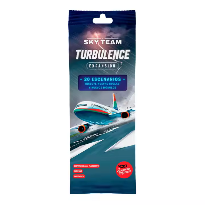 JUEGO DE MESA SKY TEAM TURBULENCE - Nuevo a estrenar - Asmodee - Juego de Tablero - PREVENTA - Lanzamiento 25/07/25 - 1
