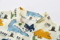 Conjunto De Ropa Infantil Para Niños Primavera Verano Camisa Corta Con Estampado De Dinosaurio Y Jeans Moda Bebé 2 Piezas Talla Adecuada Para Niños De 0 a 6 Años - details 5