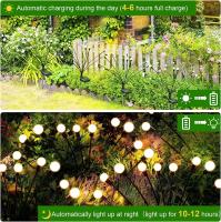 10 Luces Solares Para Jardín Con Diseño De Mariposa Impermeables Para Exterior Patio Camino Decoración Navideña Lámpara Solar Para Césped - details 12