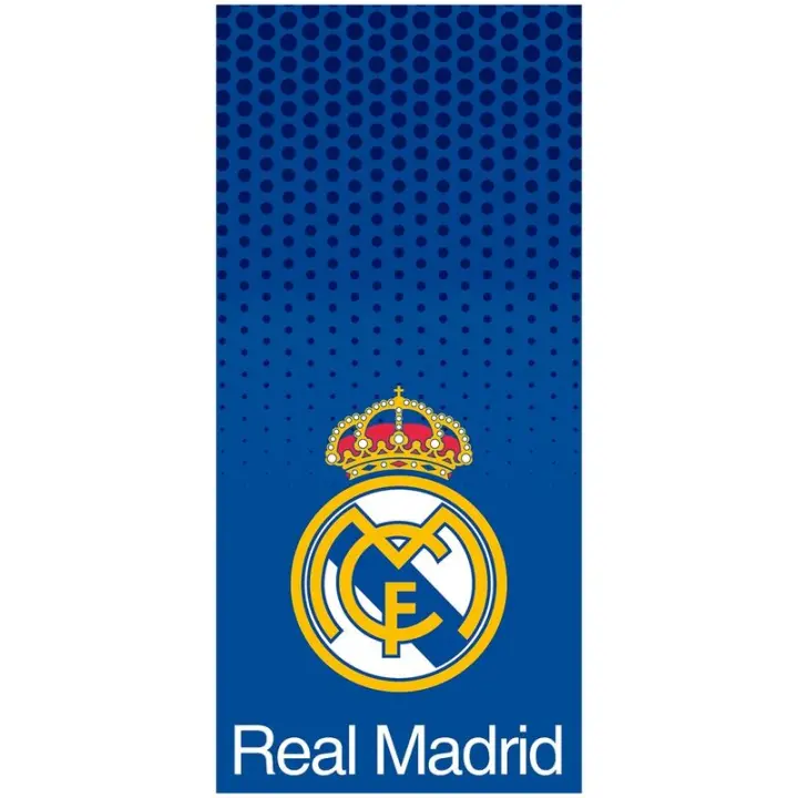 Toalla De Playa Real Madrid Algodon 70x140cm. - 1