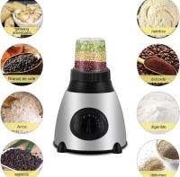 Licuadora Batidora y Molinillo con vaso de vidrio / 800w 1.5 Litros, 5 Velocidades + Pulso/ batidora mezcladora/ base acero inoxidable y jarra en cristal / Ideal para batidos, salsas y más - details 1