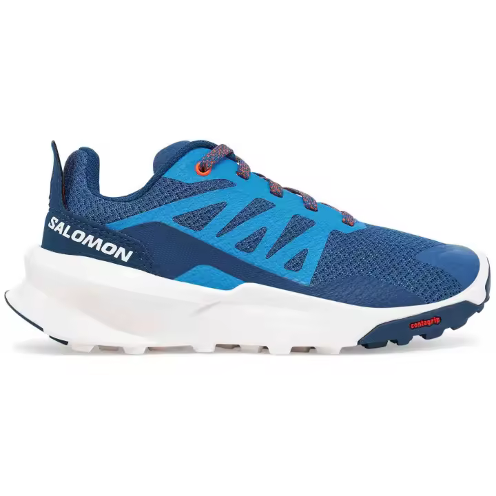 Zapatillas De Montaña Salomon Patrol J Dark Blue/French Blue/Whit - 1
