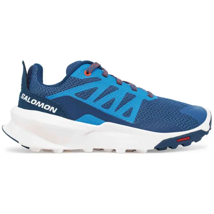 Zapatillas De Montaña Salomon Patrol J Dark Blue/French Blue/Whit - 1