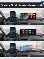 Reproductor Multimedia De Coche Universal Con Pantalla De 10.26'' WiFi Carplay Sin Cable Para Apple Y Android Resolución 1600x600 Soporte GPS Y Control Del Volante - details 1