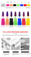 Nuevo Set De Uñas 5 En 1 Con Broca De Carburo De Tungsteno Platinado Morado Para Manicura Herramientas De Uñas Con Corte Tapered Bit Milling Cutter - details 1