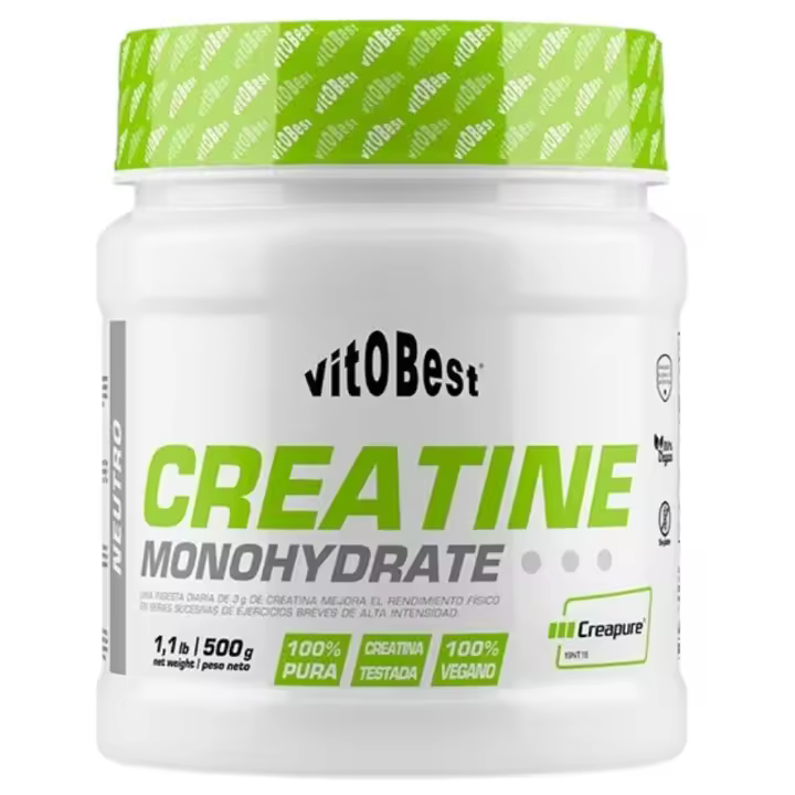 Creatina Powder Creapure Neutra 500gr Vitobest - 1