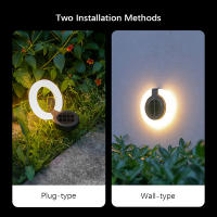 4PCS Luces Solares Para Exteriores Impermeables Iluminación Atmosférica Lámparas Enterradas De Jardín Iluminación De Pared Para Decoración De Jardín Y Camping - details 3