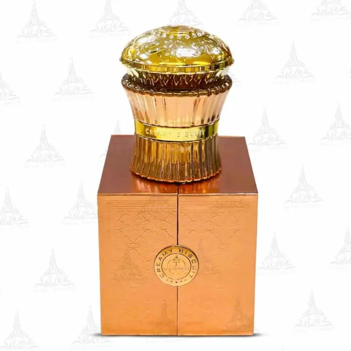 Perfume Árabe 100% Original Creamy Biscuit Ministry of Gourmand Paris Corner 100ml | Exquisita Fragancia Dulce y Cremosa con Notas de Vainilla, Caramelo y Maderas Preciosas | Perfume Unisex de Larga Duración con Presentación de Lujo | EDP Intenso y Sofist - 1